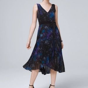White House black market galaxy dress Size 6
